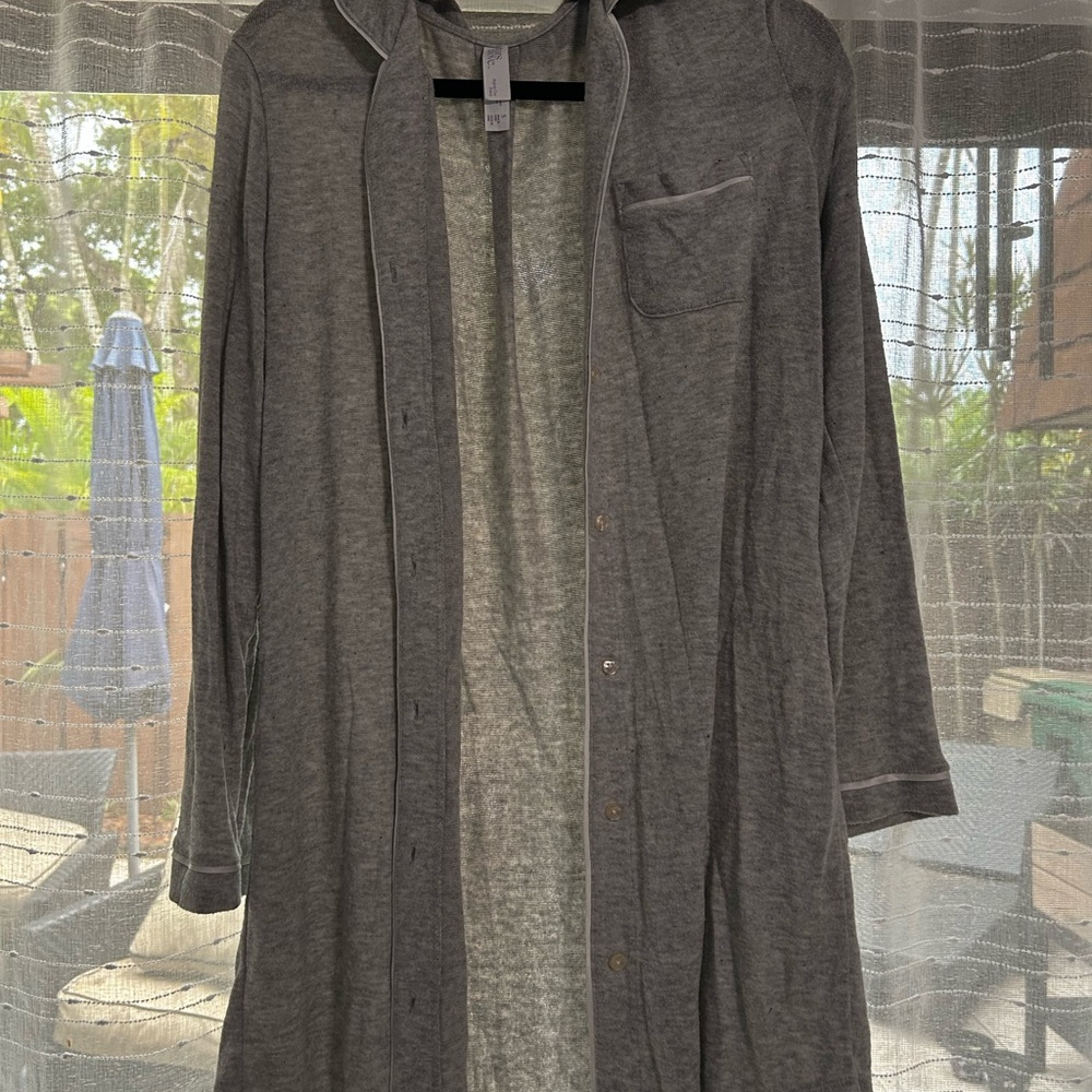 Stars Above Gray Lightweight Night Gown